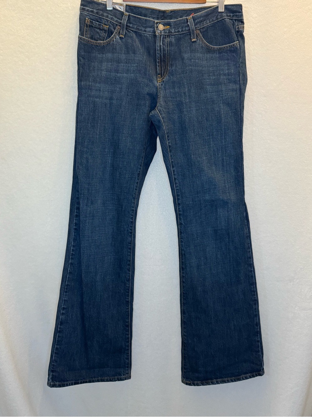 Stetson 816 Classic Bootcut Jeans Size 16 Extra Long Equestrian Farm Rodeo